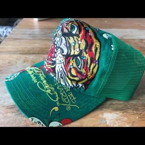 Ed hardy hat by Christian Audigier.